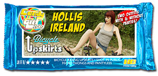 Hollis Ireland - Bicycle Upskirts video