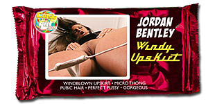 Jordan Bentley - Windy Upskirt video
